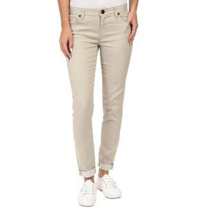 Hurley Womens Nike Dri-Fit 81 Mid Rise Stretch Skinny Khaki Pants Size 12